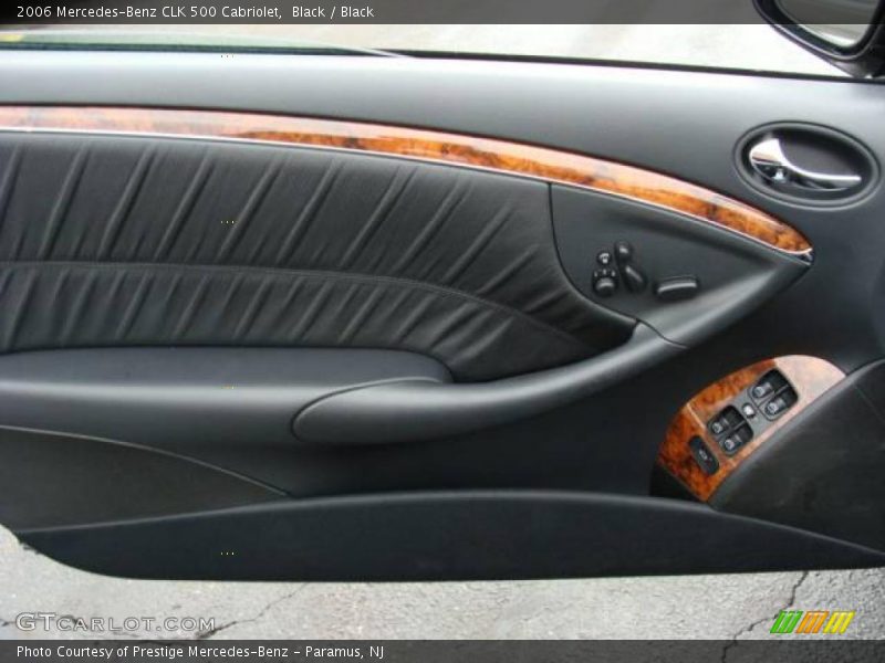 Black / Black 2006 Mercedes-Benz CLK 500 Cabriolet