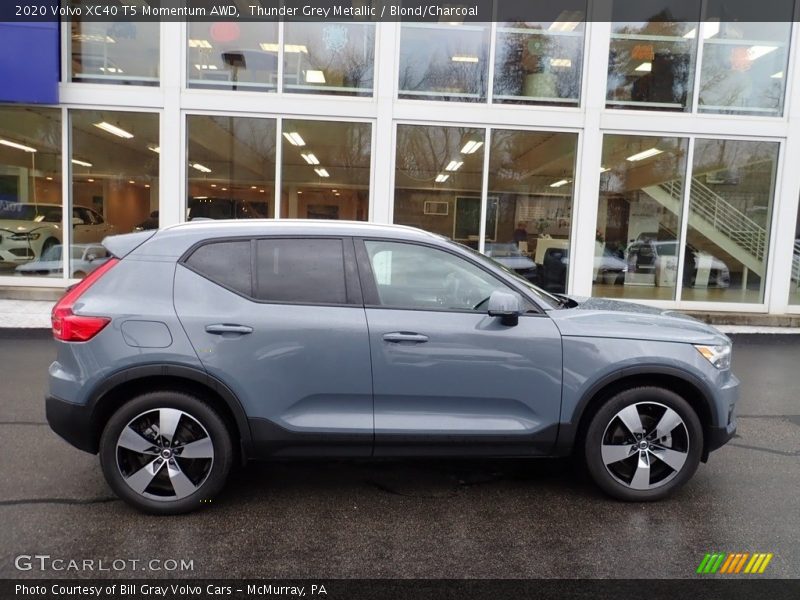  2020 XC40 T5 Momentum AWD Thunder Grey Metallic