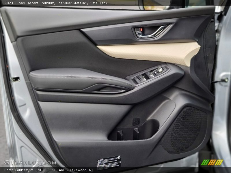 Ice Silver Metallic / Slate Black 2021 Subaru Ascent Premium