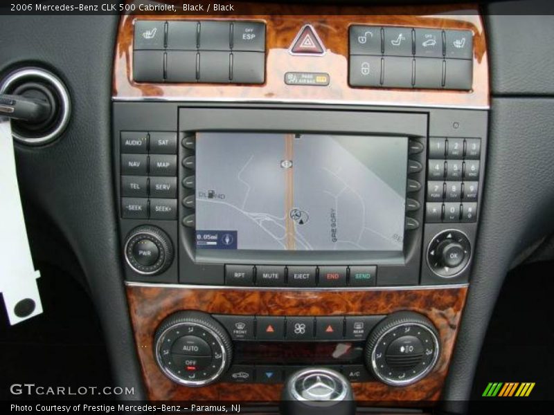Black / Black 2006 Mercedes-Benz CLK 500 Cabriolet