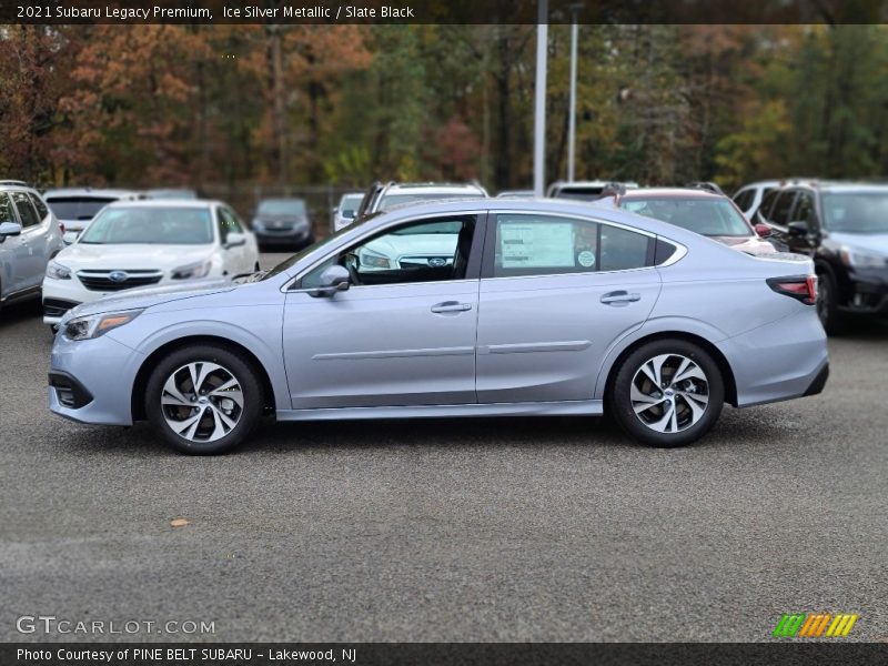 Ice Silver Metallic / Slate Black 2021 Subaru Legacy Premium