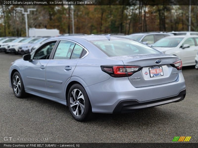 Ice Silver Metallic / Slate Black 2021 Subaru Legacy Premium