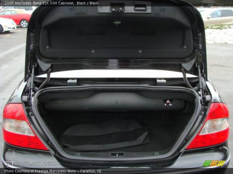 Black / Black 2006 Mercedes-Benz CLK 500 Cabriolet
