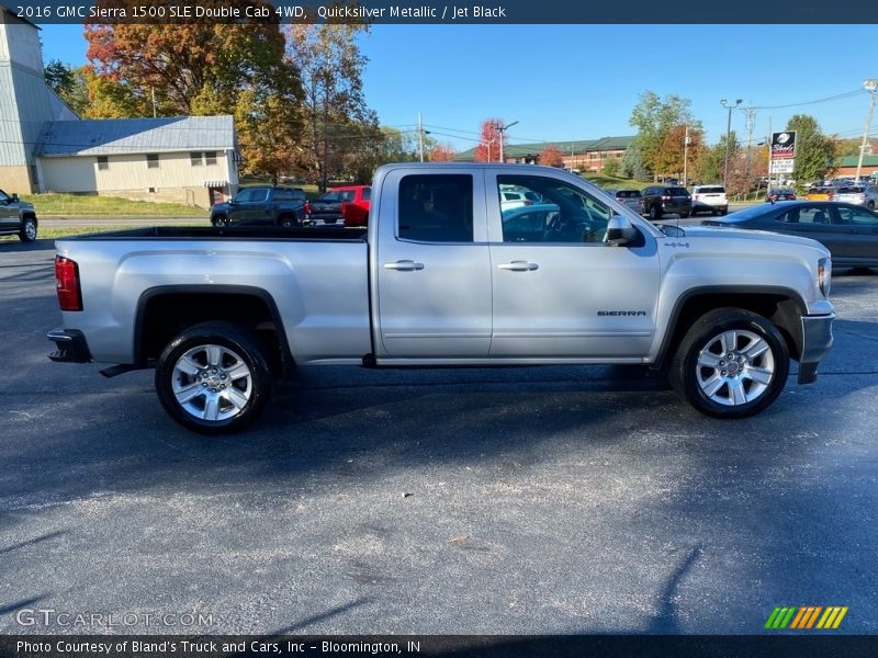  2016 Sierra 1500 SLE Double Cab 4WD Quicksilver Metallic