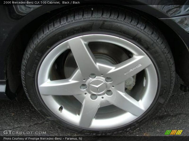 Black / Black 2006 Mercedes-Benz CLK 500 Cabriolet