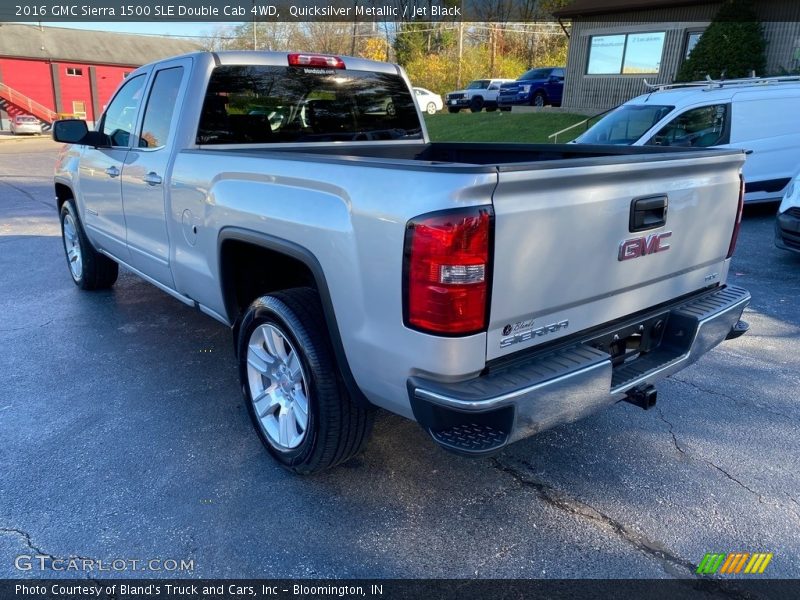  2016 Sierra 1500 SLE Double Cab 4WD Quicksilver Metallic