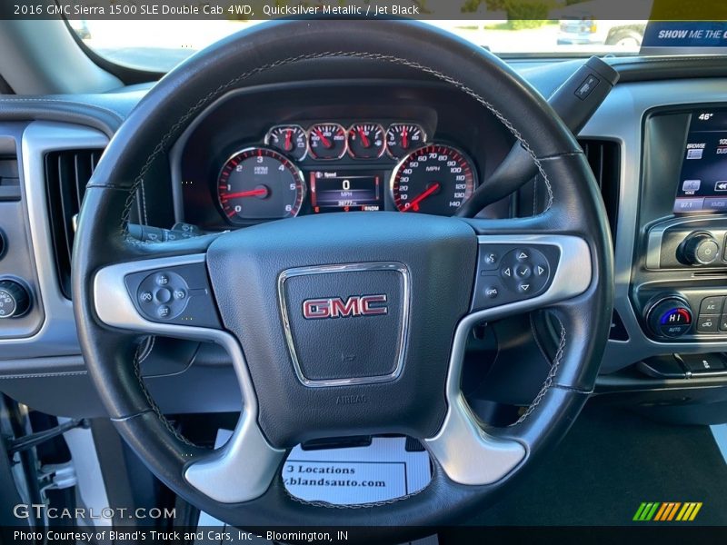  2016 Sierra 1500 SLE Double Cab 4WD Steering Wheel