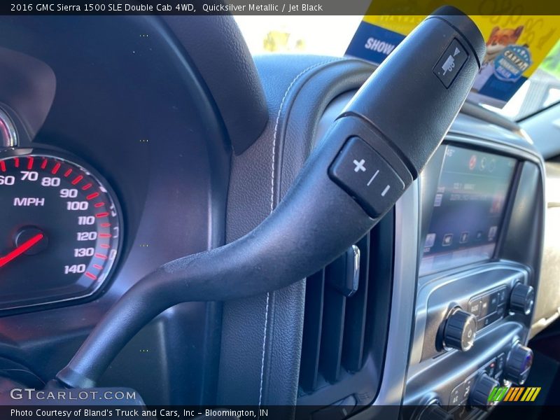 Controls of 2016 Sierra 1500 SLE Double Cab 4WD