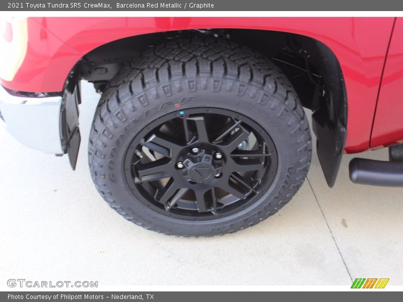 Barcelona Red Metallic / Graphite 2021 Toyota Tundra SR5 CrewMax