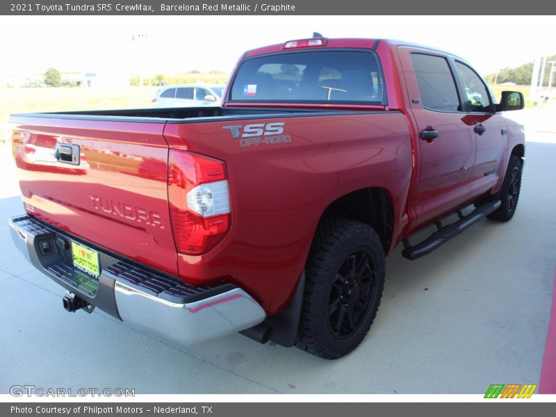 Barcelona Red Metallic / Graphite 2021 Toyota Tundra SR5 CrewMax
