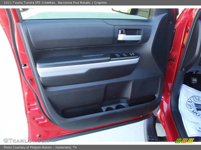 Barcelona Red Metallic / Graphite 2021 Toyota Tundra SR5 CrewMax