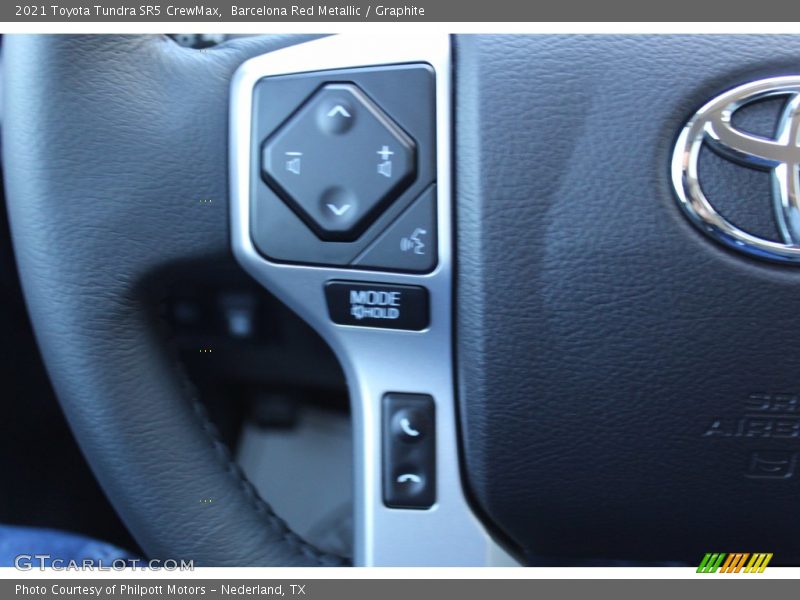 Barcelona Red Metallic / Graphite 2021 Toyota Tundra SR5 CrewMax