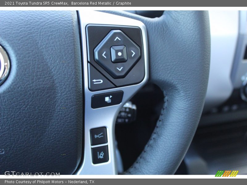 Barcelona Red Metallic / Graphite 2021 Toyota Tundra SR5 CrewMax