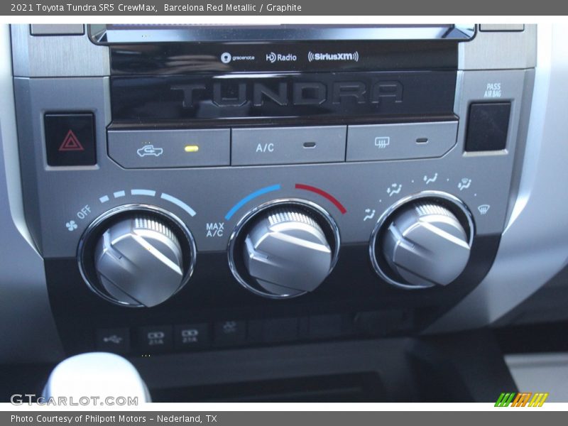 Barcelona Red Metallic / Graphite 2021 Toyota Tundra SR5 CrewMax