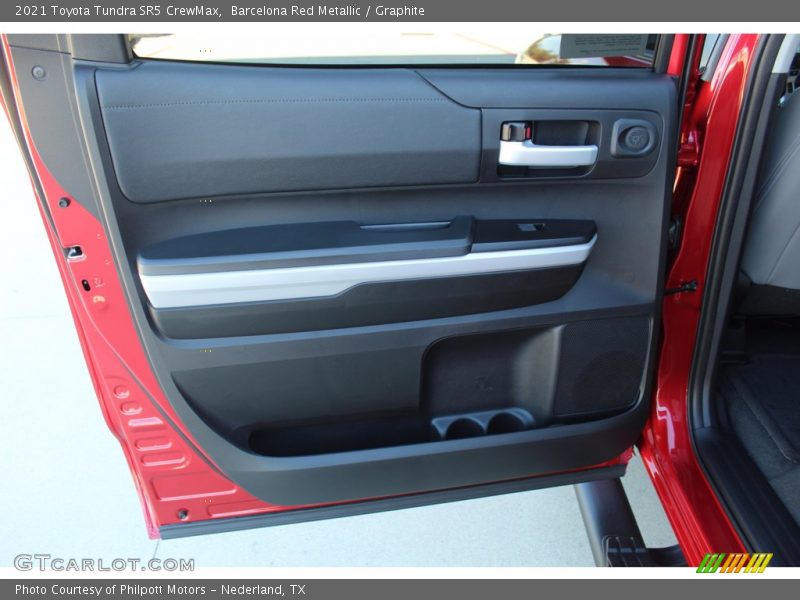 Barcelona Red Metallic / Graphite 2021 Toyota Tundra SR5 CrewMax
