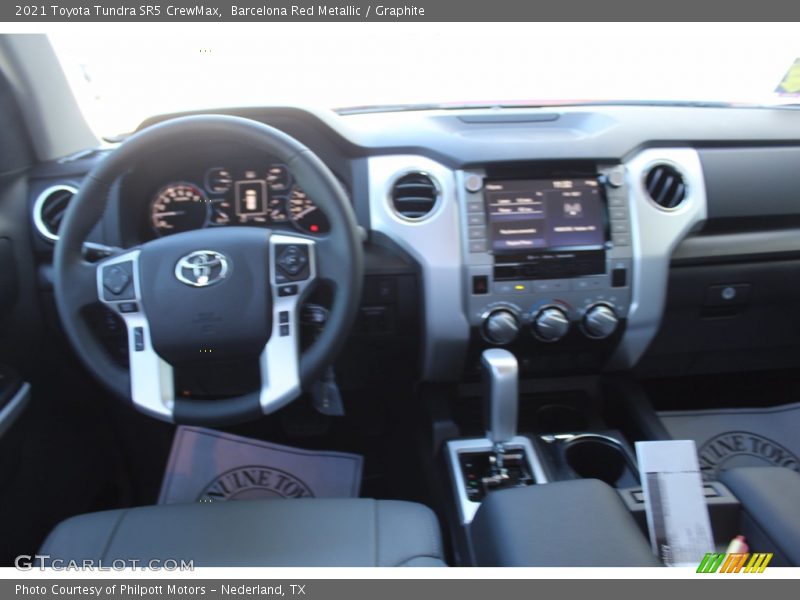 Barcelona Red Metallic / Graphite 2021 Toyota Tundra SR5 CrewMax