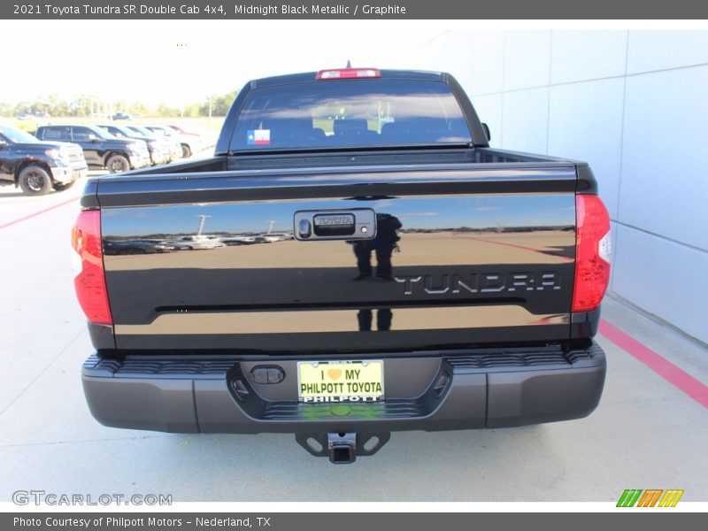 Midnight Black Metallic / Graphite 2021 Toyota Tundra SR Double Cab 4x4