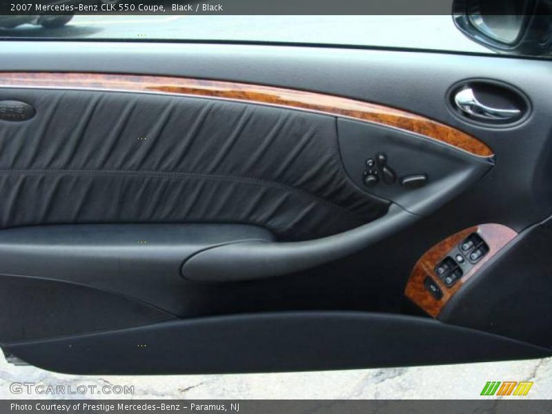 Black / Black 2007 Mercedes-Benz CLK 550 Coupe