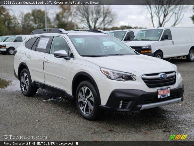 Crystal White Pearl / Java Brown 2021 Subaru Outback Touring XT