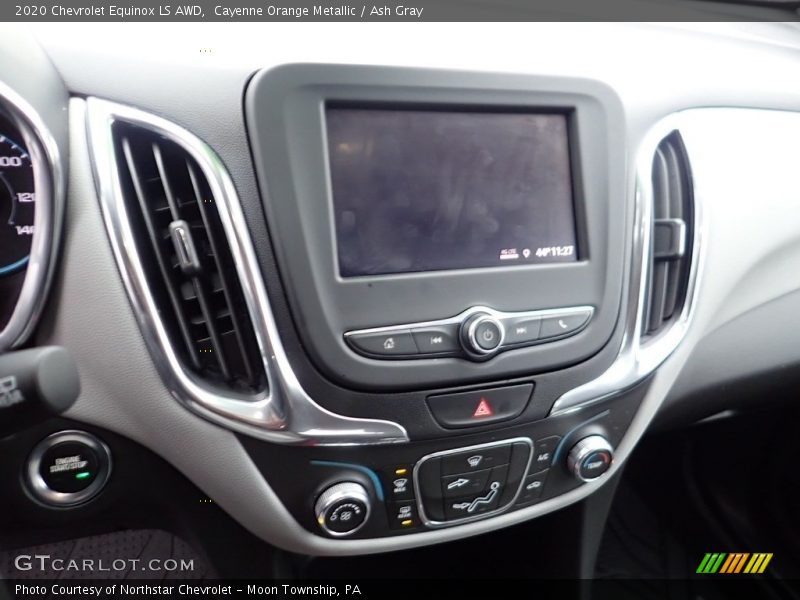 Cayenne Orange Metallic / Ash Gray 2020 Chevrolet Equinox LS AWD