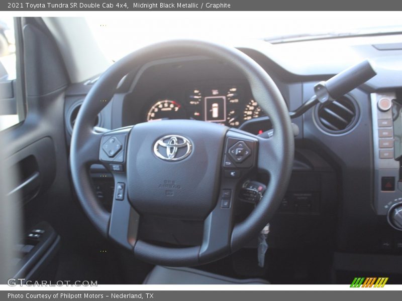 Midnight Black Metallic / Graphite 2021 Toyota Tundra SR Double Cab 4x4