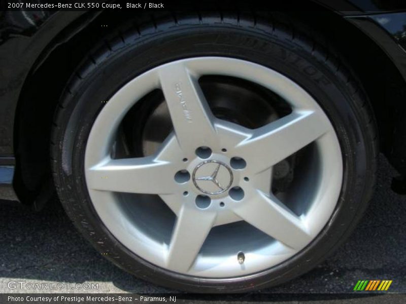 Black / Black 2007 Mercedes-Benz CLK 550 Coupe