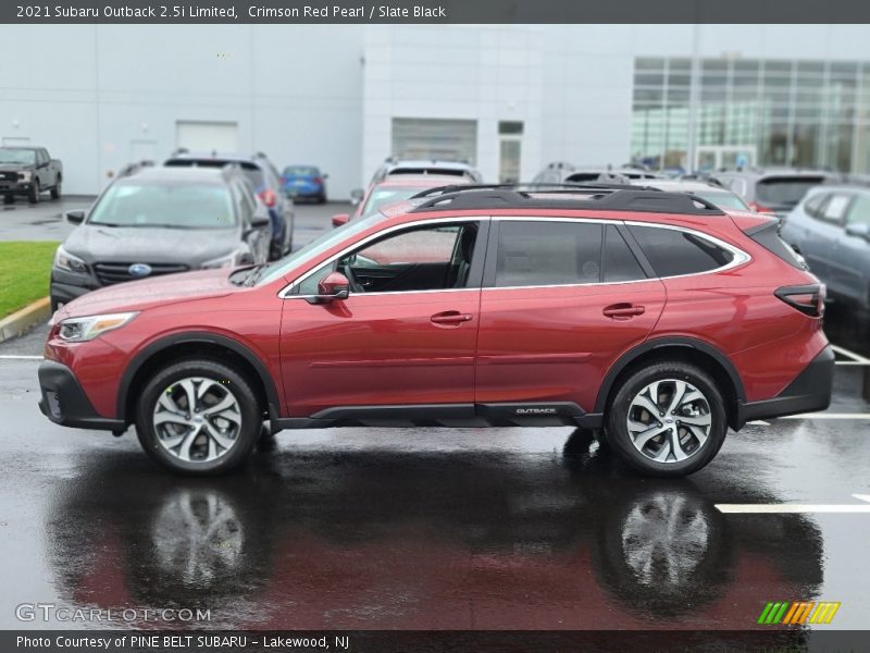  2021 Outback 2.5i Limited Crimson Red Pearl