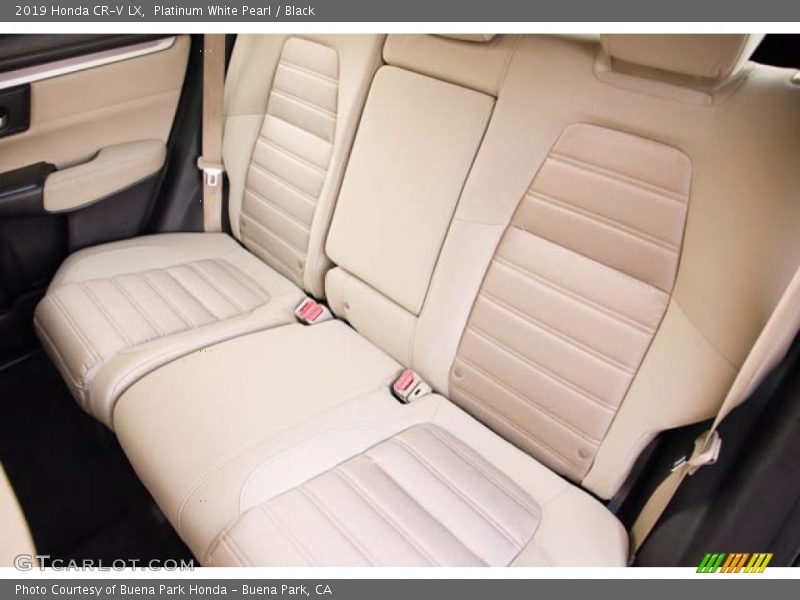 Platinum White Pearl / Black 2019 Honda CR-V LX
