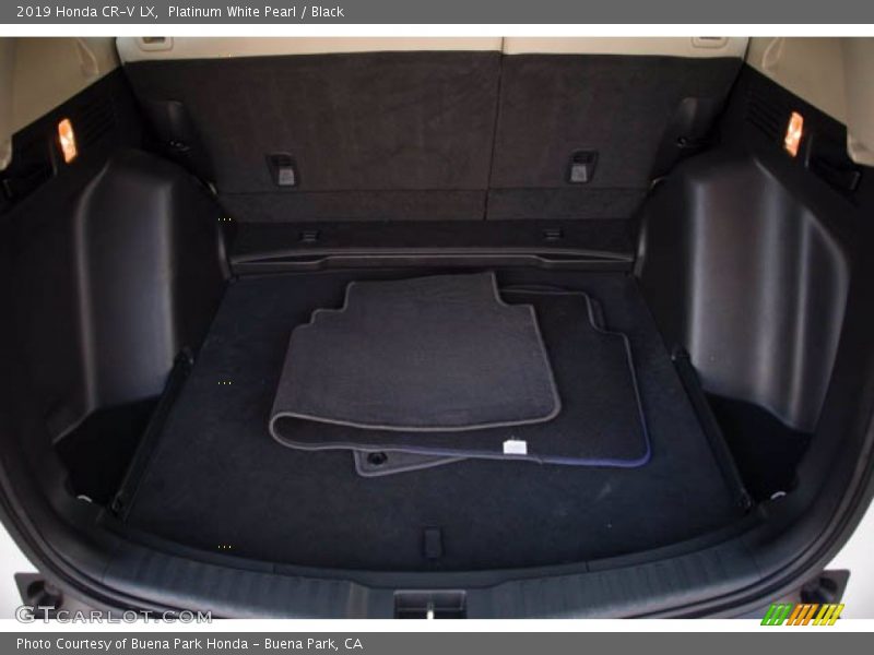 Platinum White Pearl / Black 2019 Honda CR-V LX