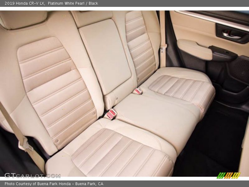 Platinum White Pearl / Black 2019 Honda CR-V LX