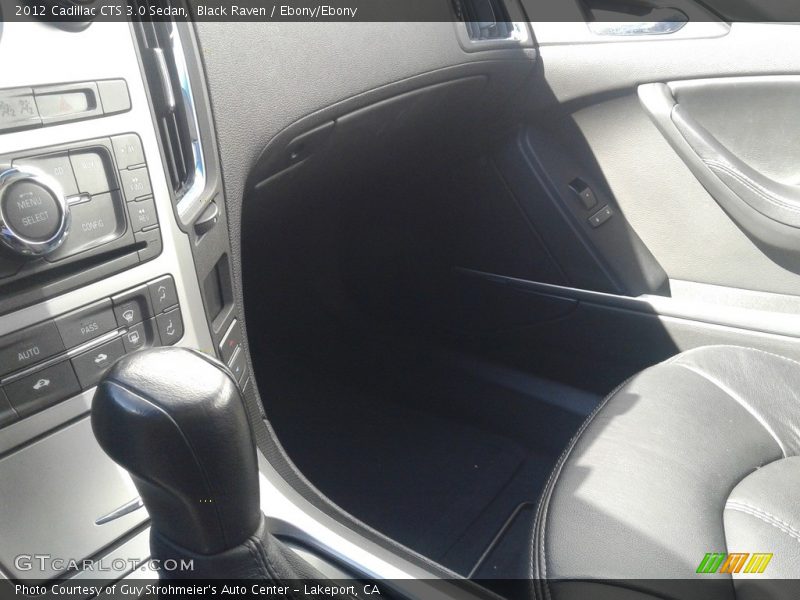 Black Raven / Ebony/Ebony 2012 Cadillac CTS 3.0 Sedan