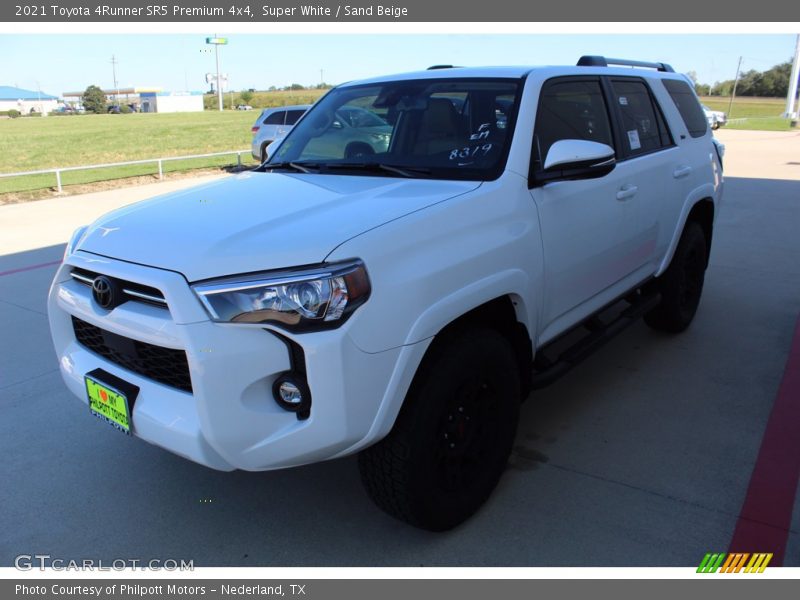 Super White / Sand Beige 2021 Toyota 4Runner SR5 Premium 4x4