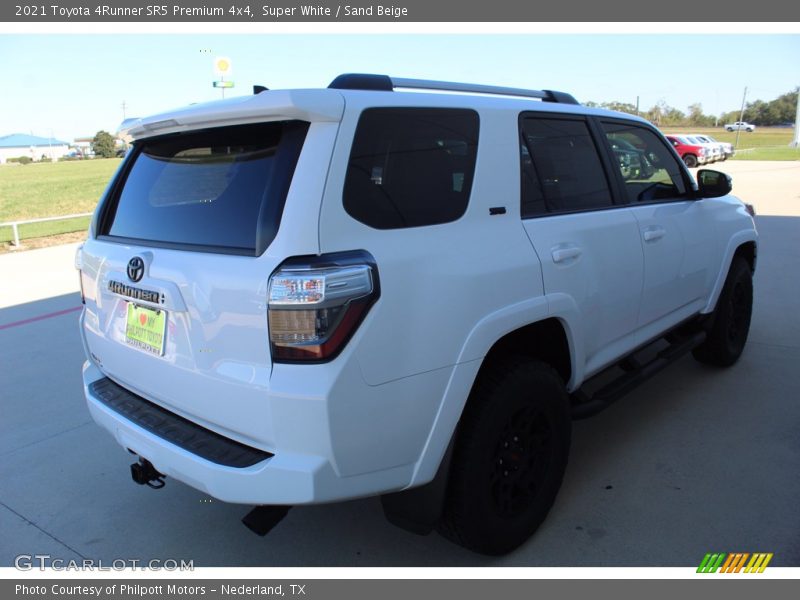 Super White / Sand Beige 2021 Toyota 4Runner SR5 Premium 4x4