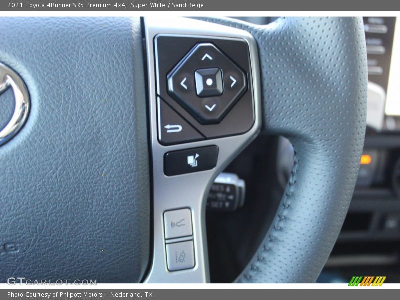 Super White / Sand Beige 2021 Toyota 4Runner SR5 Premium 4x4