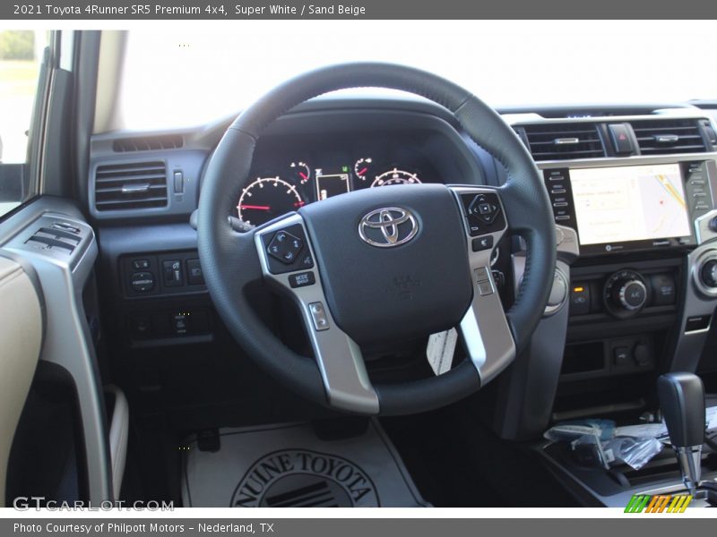 Super White / Sand Beige 2021 Toyota 4Runner SR5 Premium 4x4