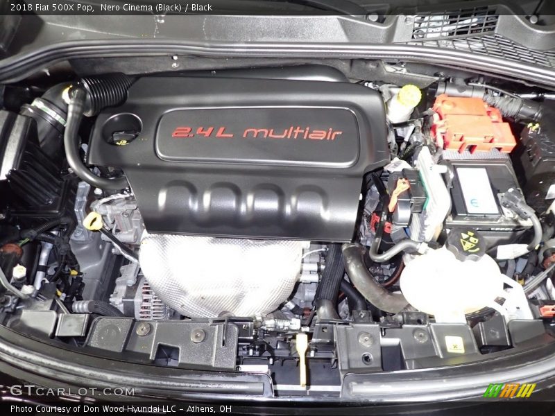 Nero Cinema (Black) / Black 2018 Fiat 500X Pop