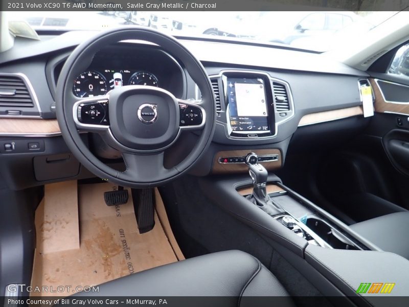  2021 XC90 T6 AWD Momentum Charcoal Interior