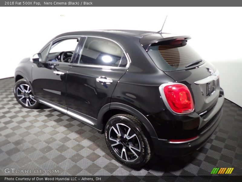 Nero Cinema (Black) / Black 2018 Fiat 500X Pop