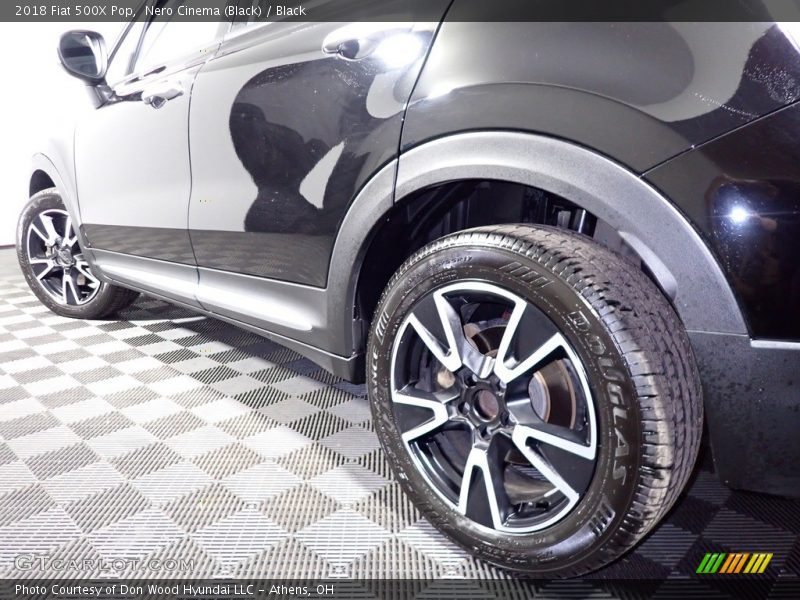 Nero Cinema (Black) / Black 2018 Fiat 500X Pop