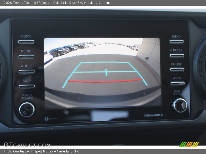 Silver Sky Metallic / Cement 2020 Toyota Tacoma SR Double Cab 4x4