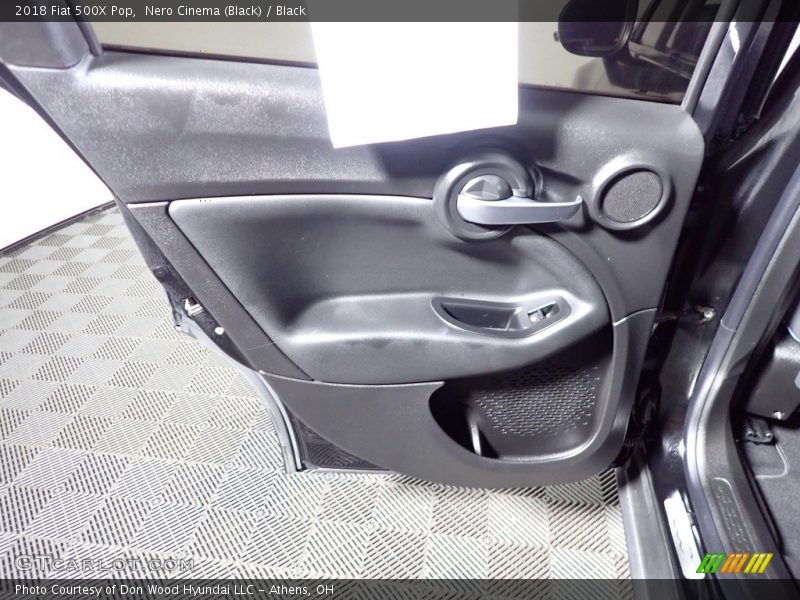 Nero Cinema (Black) / Black 2018 Fiat 500X Pop