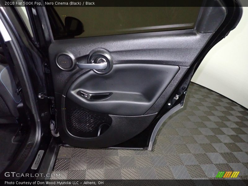 Nero Cinema (Black) / Black 2018 Fiat 500X Pop