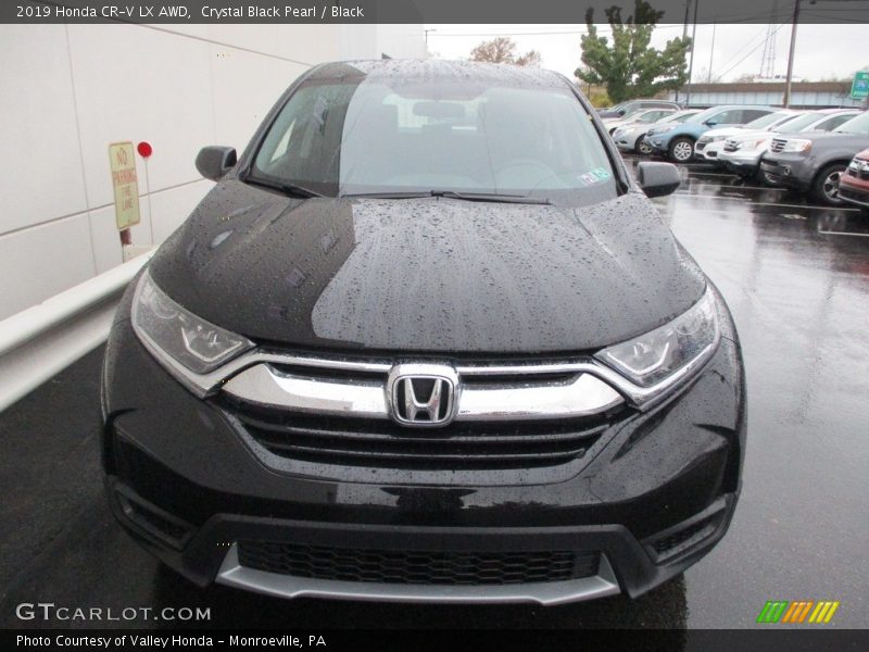 Crystal Black Pearl / Black 2019 Honda CR-V LX AWD