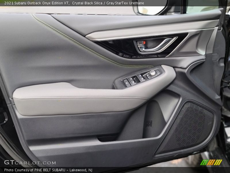 Door Panel of 2021 Outback Onyx Edition XT