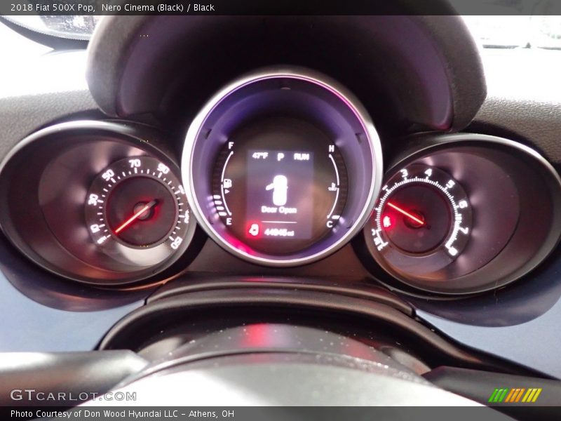 Nero Cinema (Black) / Black 2018 Fiat 500X Pop