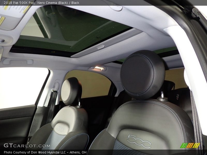 Nero Cinema (Black) / Black 2018 Fiat 500X Pop