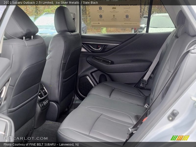 Rear Seat of 2021 Outback 2.5i Limited
