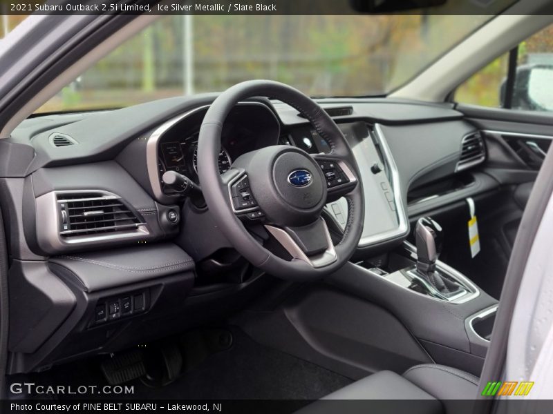 Dashboard of 2021 Outback 2.5i Limited