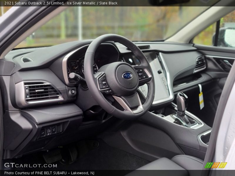 Dashboard of 2021 Outback 2.5i Limited