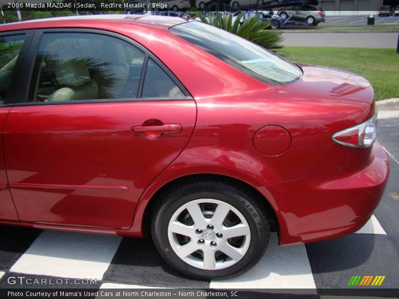 Redfire Metallic / Beige 2006 Mazda MAZDA6 i Sedan
